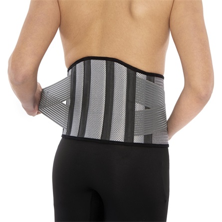 Air Mesh magasított derékszorító stabilizáló pántokkal