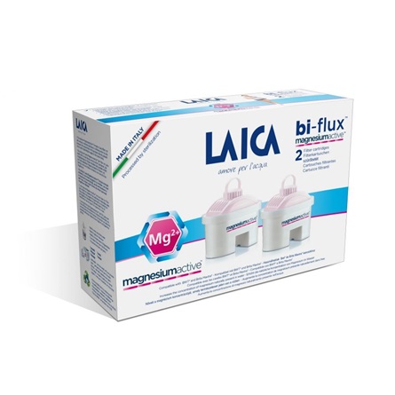 Magnézium aktív "Bi-Flux" szűrőbetét Laica kancsóhoz (2 db)