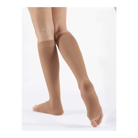 VENOFLEX KOKOON ABSOLU méz színű női zokni nyitott hosszú 15-20 Hgmm 2. méret